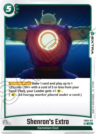 Shenron's Extra (Dual Evolution) Near Mint - Nick Nack's Full Frontal Attack