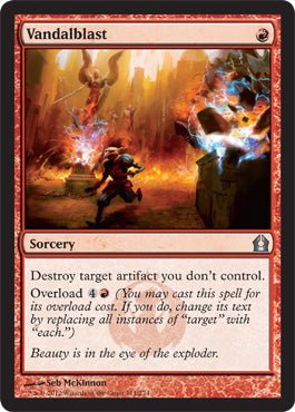 Vandalblast (Return to Ravnica) Light Play - Nick Nack's Full Frontal Attack