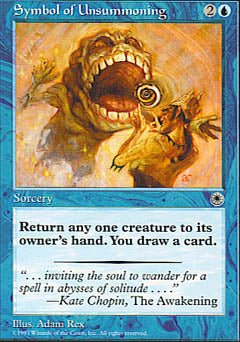 Symbol of Unsummoning (Portal) Light Play - Nick Nack's Full Frontal Attack