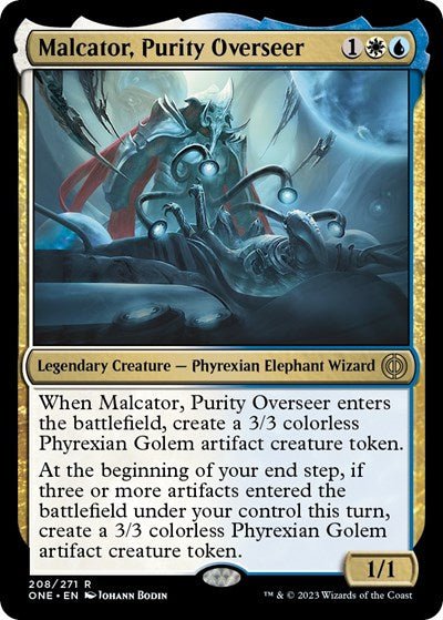 Malcator, Purity Overseer (Phyrexia: All Will Be One) Near Mint - Nick Nack's Full Frontal Attack