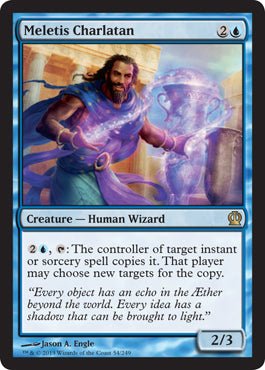 Meletis Charlatan (Theros) Near Mint - Nick Nack's Full Frontal Attack