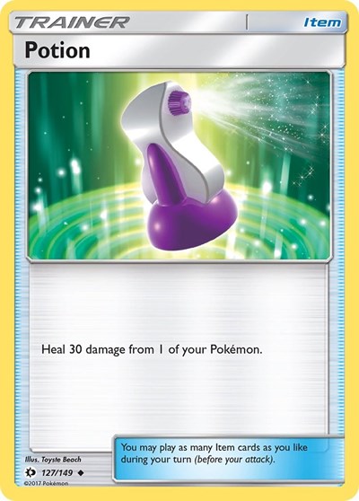 Potion (SM Base Set) Medium Play