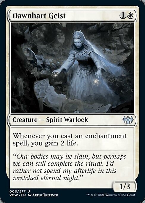 Dawnhart Geist (Innistrad: Crimson Vow) Near Mint - Nick Nack's Full Frontal Attack