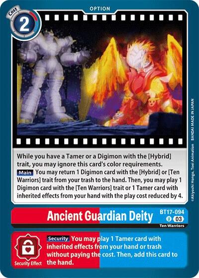 Ancient Guardian Deity (Secret Crisis) Near Mint