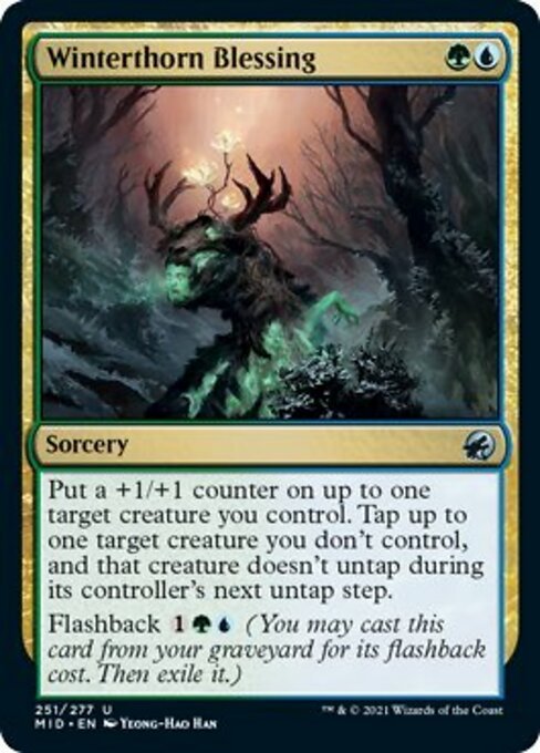 Winterthorn Blessing (Innistrad: Midnight Hunt) Near Mint - Nick Nack's Full Frontal Attack
