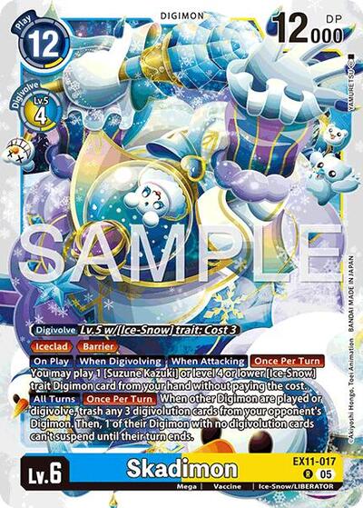 Skadimon (Dawn of Liberator) Near Mint - Nick Nack's Full Frontal Attack