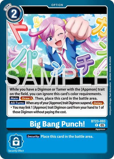 Big Bang Punch! (Hackers' Slumber) Near Mint