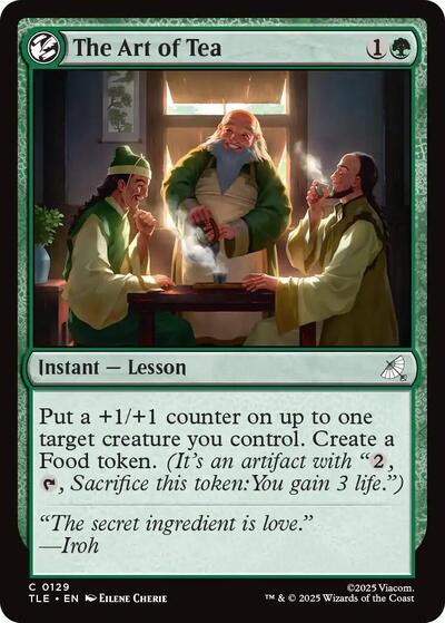 The Art of Tea (Avatar: The Last Airbender: Eternal - Legal) Near Mint Foil - Nick Nack's Full Frontal Attack