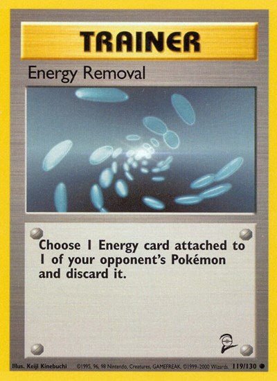 Energy Removal (Base Set 2) Light Play - Nick Nack's Full Frontal Attack