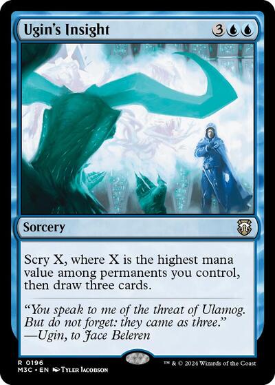 Ugin's Insight (Commander: Modern Horizons 3) Near Mint - Nick Nack's Full Frontal Attack