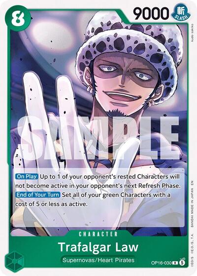 Trafalgar Law (030) (The Time of Battle) Near Mint