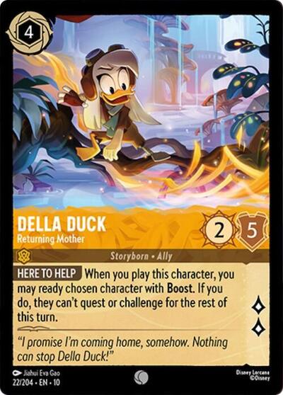 Della Duck - Returning Mother (Whispers in the Well) Near Mint - Nick Nack's Full Frontal Attack