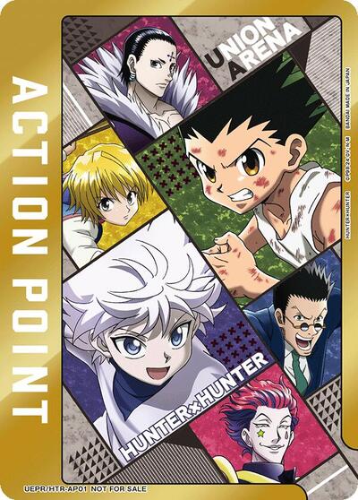Action Point Card (AP01) (Hunter x Hunter) (Union Arena Promotion Cards) Near Mint Foil - Nick Nack's Full Frontal Attack