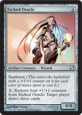 Etched Oracle (Modern Masters) Near Mint - Nick Nack's Full Frontal Attack