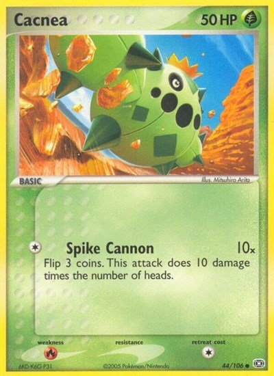 Cacnea (Emerald) Light Play - Nick Nack's Full Frontal Attack