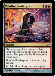 Veinfire Borderpost (Alara Reborn) Light Play