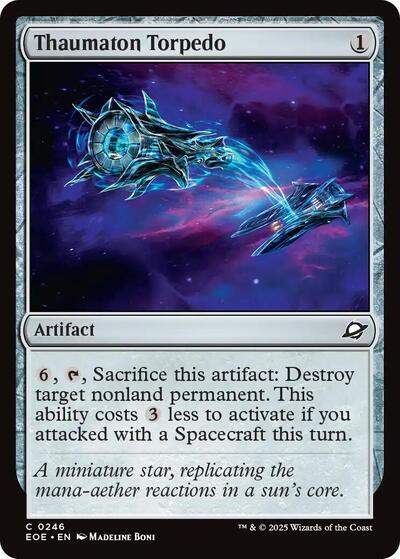 Thaumaton Torpedo (Edge of Eternities) Near Mint - Nick Nack's Full Frontal Attack
