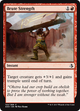 Brute Strength (Amonkhet) Near Mint