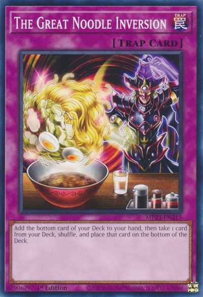 The Great Noodle Inversion (25th Anniversary Tin: Dueling Heroes Mega Pack) Light Play 1st Edition