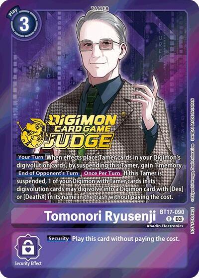 Tomonori Ryusenji (Judge pack 6) (Secret Crisis) Near Mint Foil