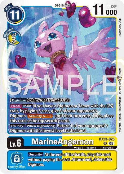 Marine Angemon (Hackers' Slumber) Near Mint - Nick Nack's Full Frontal Attack