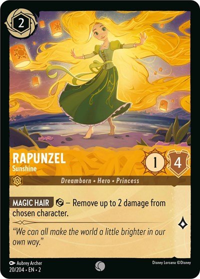 Rapunzel - Sunshine (Rise of the Floodborn) Near Mint - Nick Nack's Full Frontal Attack