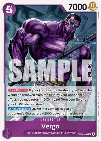 Vergo (The Azure Sea's Seven) Near Mint Foil
