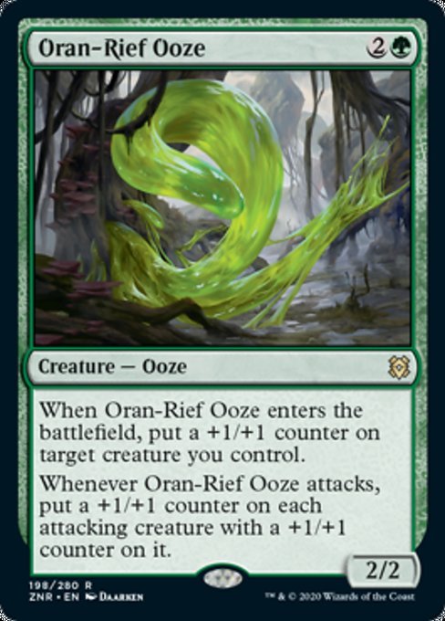 Oran - Rief Ooze (Zendikar Rising) Near Mint - Nick Nack's Full Frontal Attack
