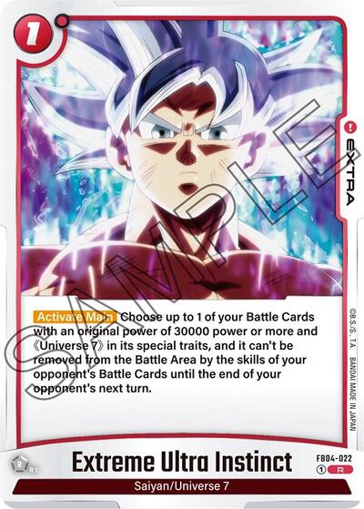 Extreme Ultra Instinct (Ultra Limit) Near Mint Holofoil