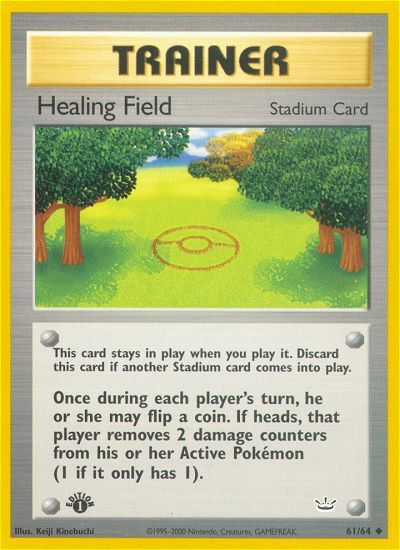 Healing Field (Neo Revelation) Light Play 1st Edition
