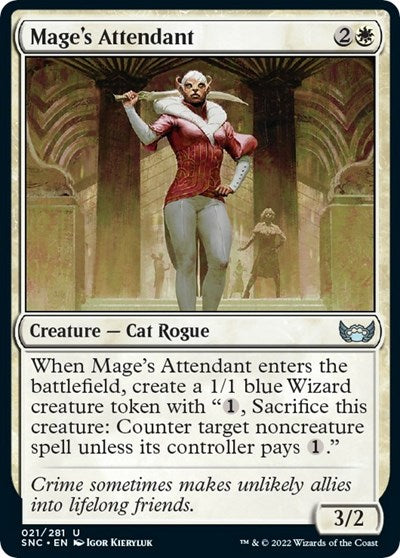 Mage's Attendant (Streets of New Capenna) Near Mint
