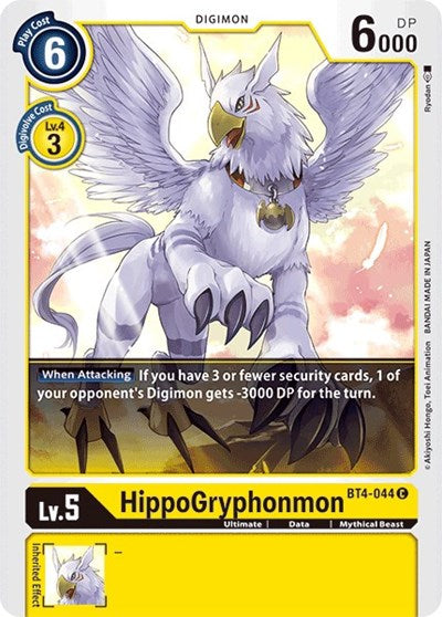 HippoGryphonmon (Great Legend) Near Mint