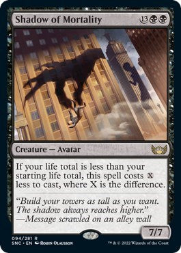 Shadow of Mortality (Streets of New Capenna) Near Mint