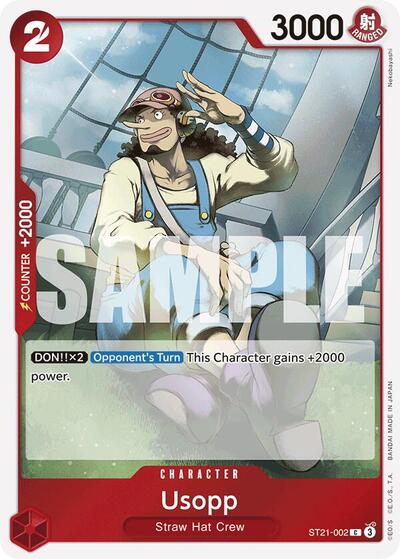 Usopp (Starter Deck EX: Gear 5) Near Mint Foil