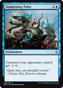 Dampening Pulse (Battle for Zendikar) Near Mint - Nick Nack's Full Frontal Attack