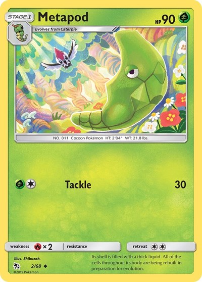 Metapod (Hidden Fates) Near Mint