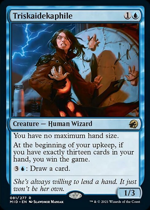 Triskaidekaphile (Innistrad: Midnight Hunt) Near Mint - Nick Nack's Full Frontal Attack