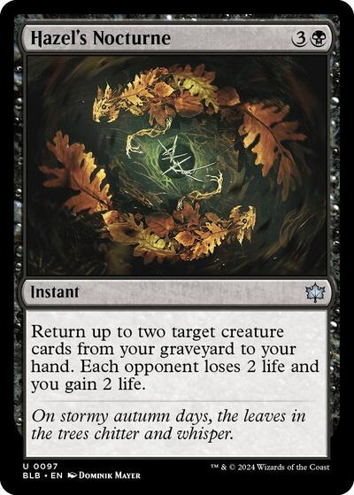 Hazel's Nocturne (Bloomburrow) Near Mint