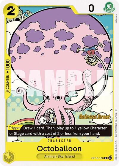 Octoballoon (Adventure on Kami's Island Release Event Cards) Near Mint
