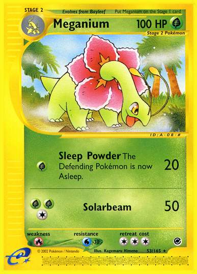 Meganium (Expedition) Light Play