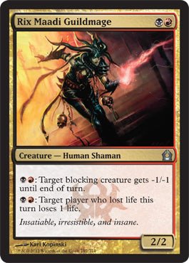 Rix Maadi Guildmage (Return to Ravnica) Near Mint - Nick Nack's Full Frontal Attack