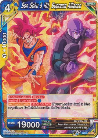 Son Goku &amp; Hit, Alianza Suprema [BT10-145] 