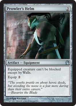 Prowler's Helm (Theros) Near Mint - Nick Nack's Full Frontal Attack