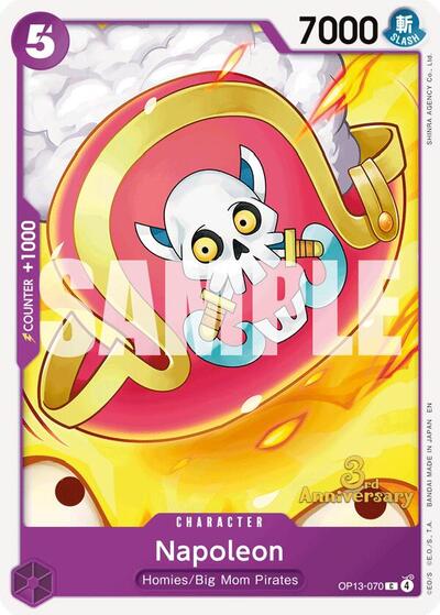 Napoleon (Carrying On His Will: 3rd Anniversary Tournament Cards) Near Mint - Nick Nack's Full Frontal Attack