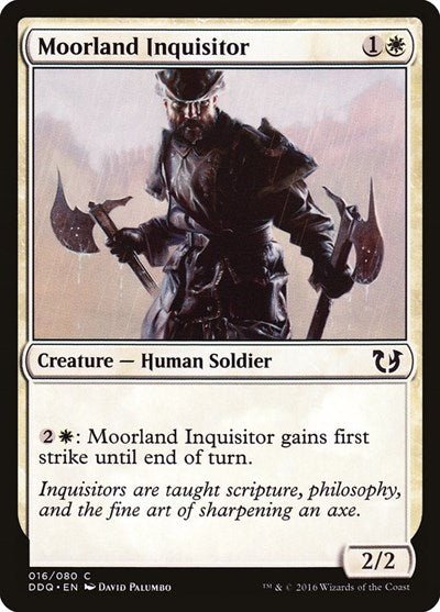 Moorland Inquisitor (Duel Decks: Blessed vs Cursed) Near Mint - Nick Nack's Full Frontal Attack