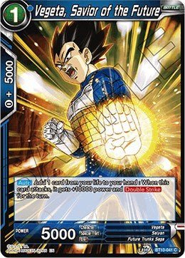 Vegeta, Savior of the Future (Rise of the Unison Warrior) Near Mint - Nick Nack's Full Frontal Attack