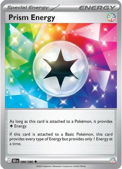 Prism Energy (SV: Black Bolt) Near Mint Reverse Holofoil - Nick Nack's Full Frontal Attack
