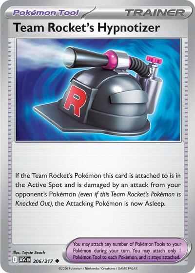 Team Rocket's Hypnotizer (ME: Ascended Heroes) Near Mint - Nick Nack's Full Frontal Attack