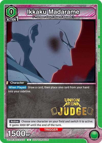 Ikkaku Madarame (Judge Pack) (Union Arena Promotion Cards) Near Mint Foil