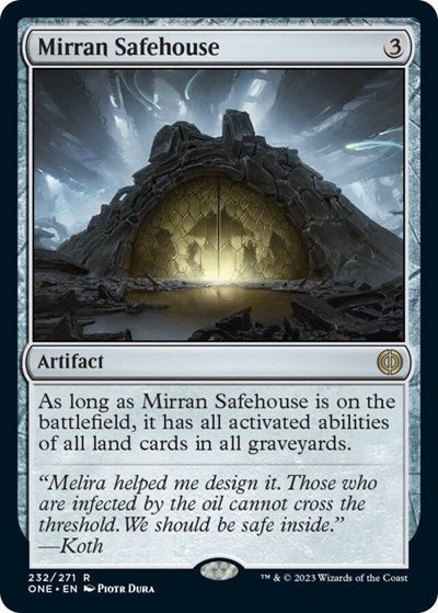 Mirran Safehouse (Phyrexia: All Will Be One) Near Mint - Nick Nack's Full Frontal Attack